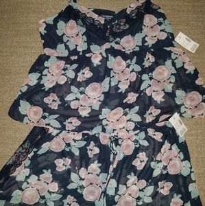 Cami & Shorts Lingerie Sleepwear Set